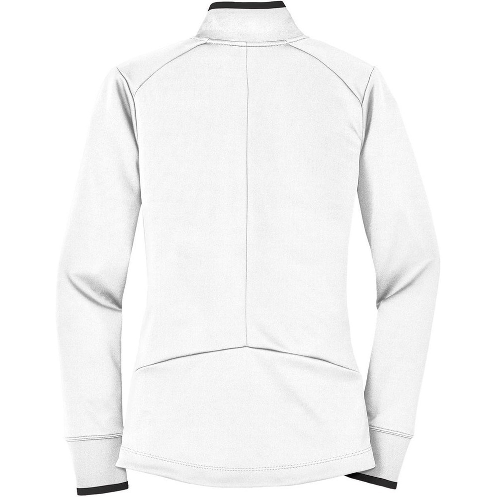 Nike Women's White Dri-FIT Long Sleeve Quarter Zip Shirt Pullover Avery Brewing - Picture 7 of 7